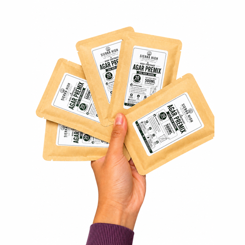 High Contrast MEA Agar Premix – 5 × 20 g Packets